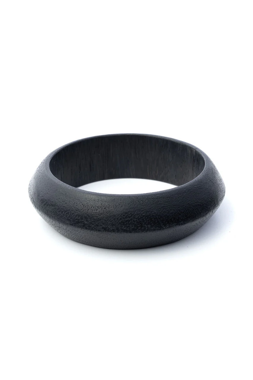 Acacia Wooden Bangle Set