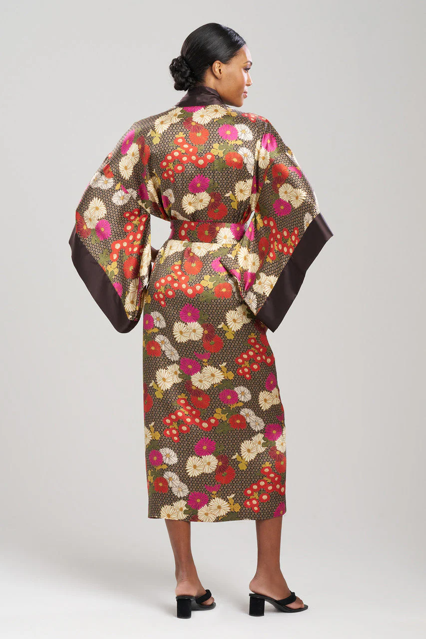Agathe Kimono Silk Robe - Image 2