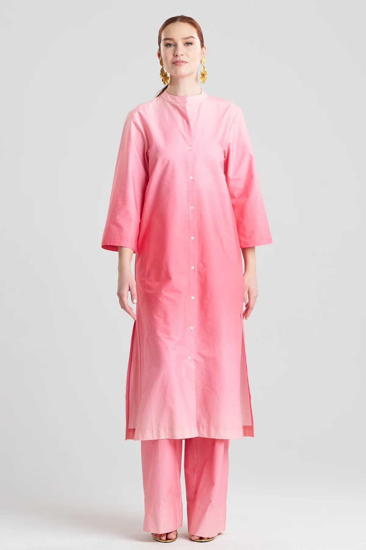 Akari Cotton Mandarin Tunic - Image 2