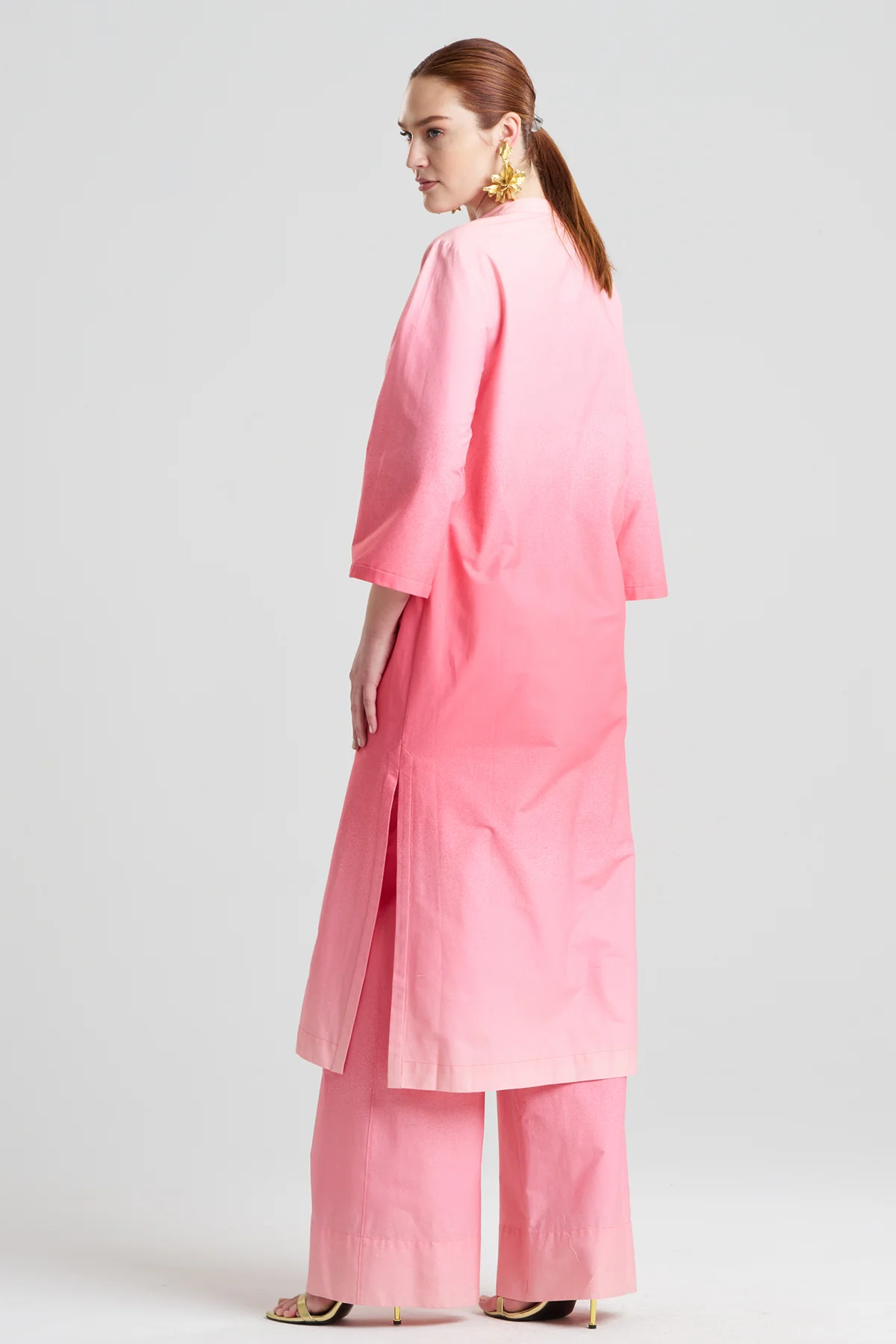 Akari Cotton Mandarin Tunic - Image 3
