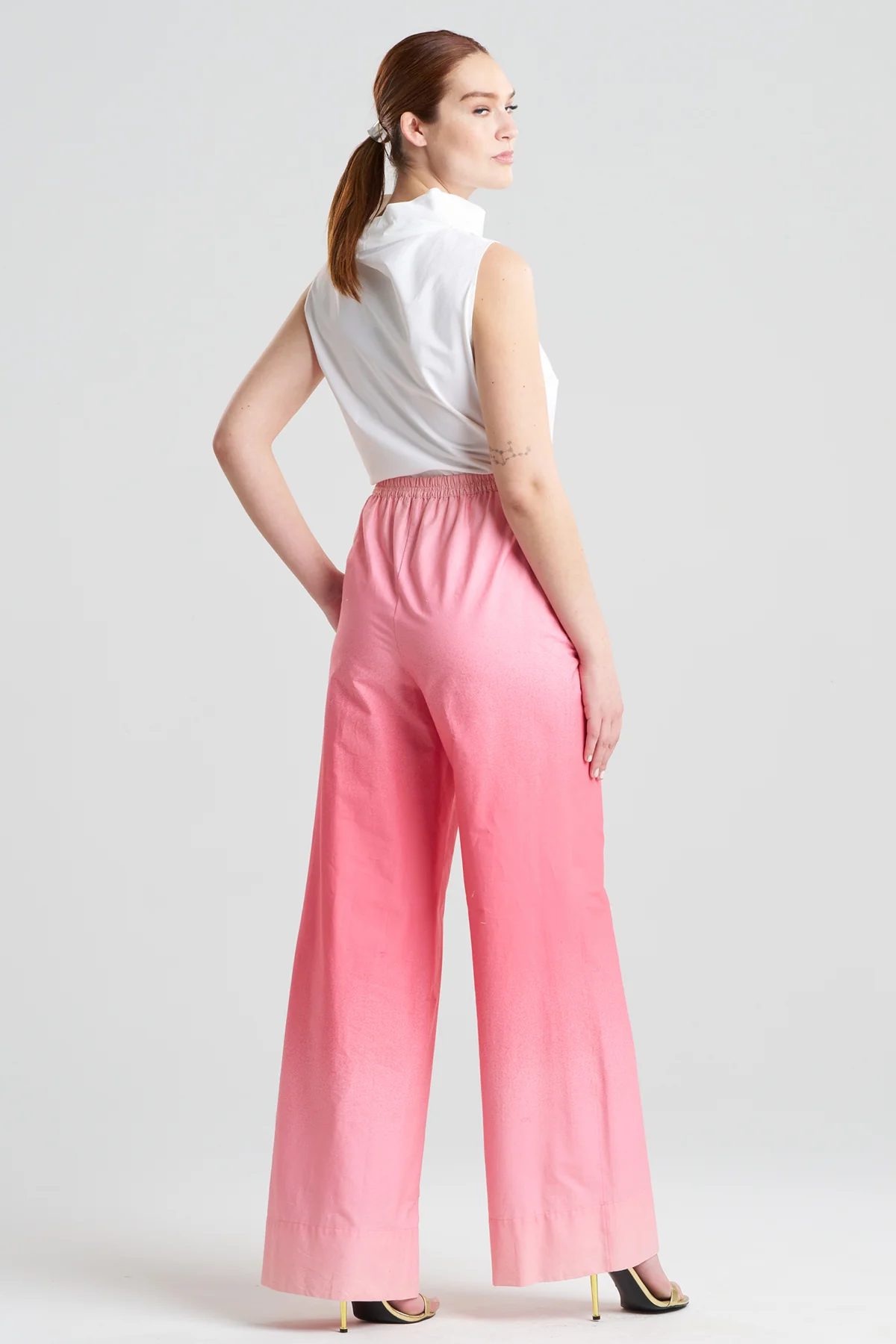 Akari Cotton Pull On Pants - Image 2