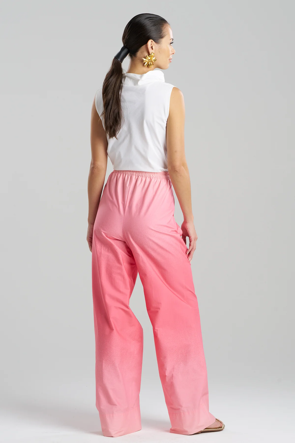 Akari Cotton Pull On Pants - Image 4