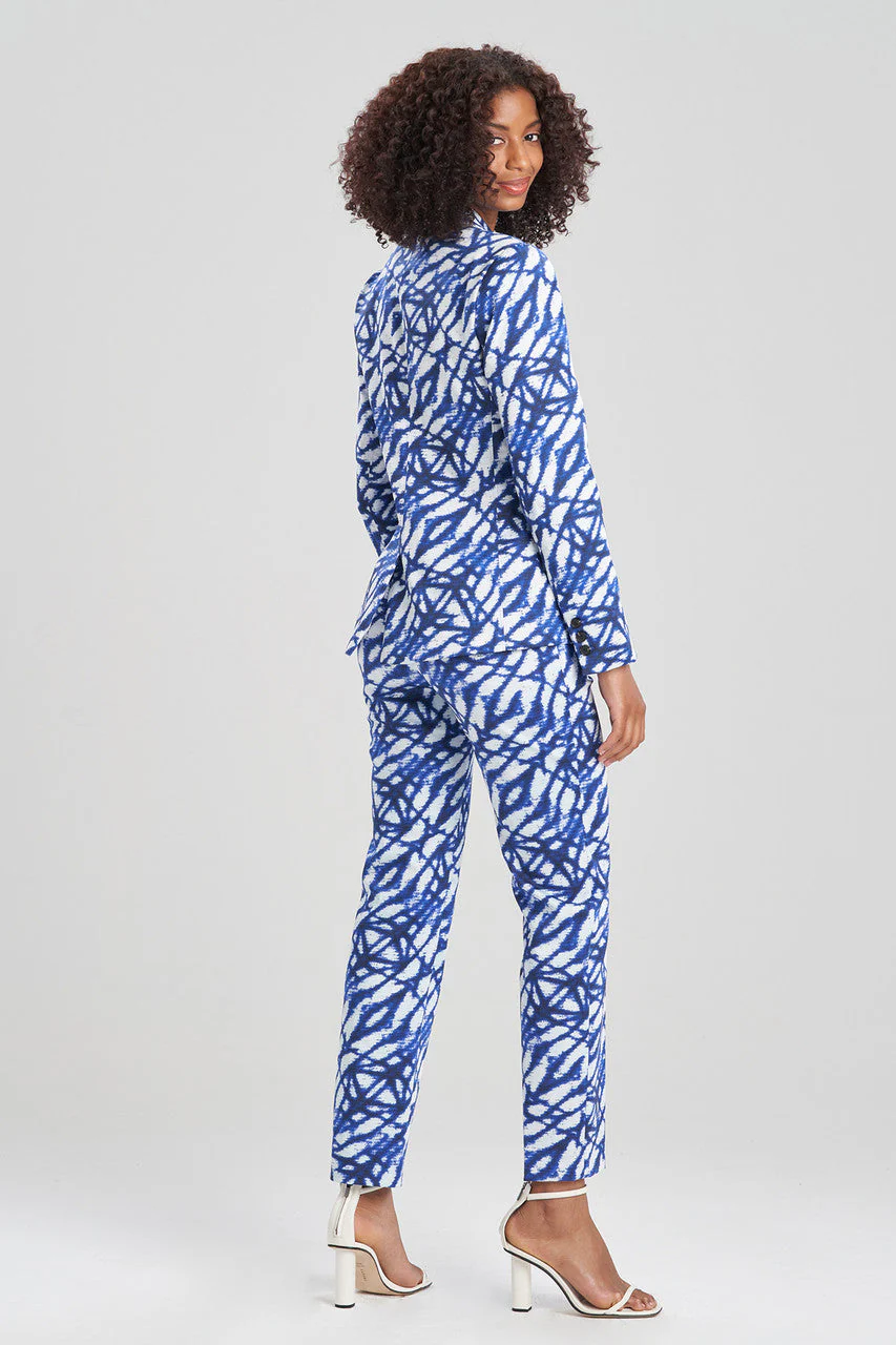 Akira-Cotton Sateen Tailored Blazer Jacket - Image 2