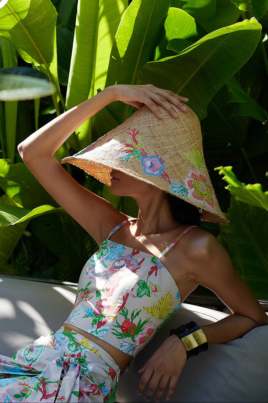 Amanpulo Cotton Poplin Bustier - Image 4
