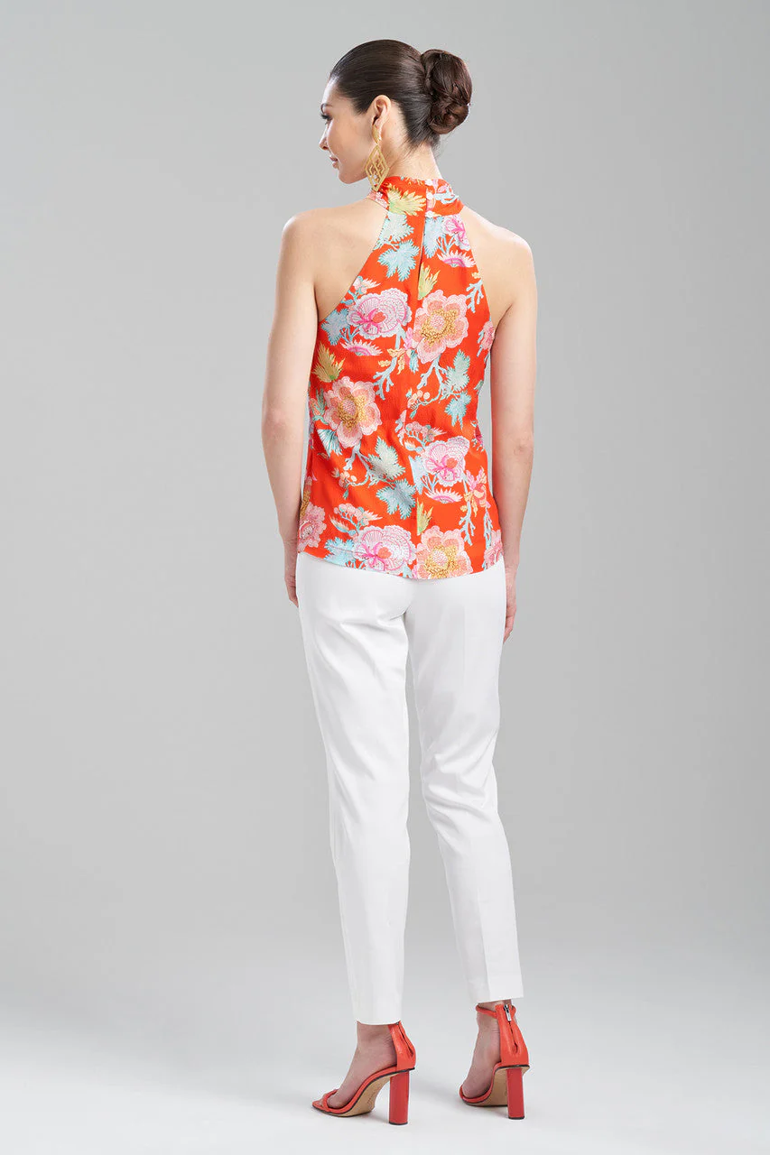 Amanpulo Obi Silk Beaded Halter Top - Image 2