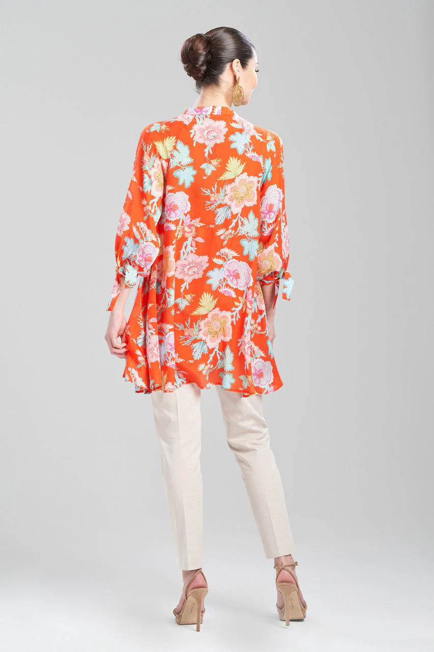 Amanpulo Obi Silk Oversized Top - Image 3