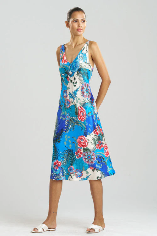 Andalusia Satin Gown