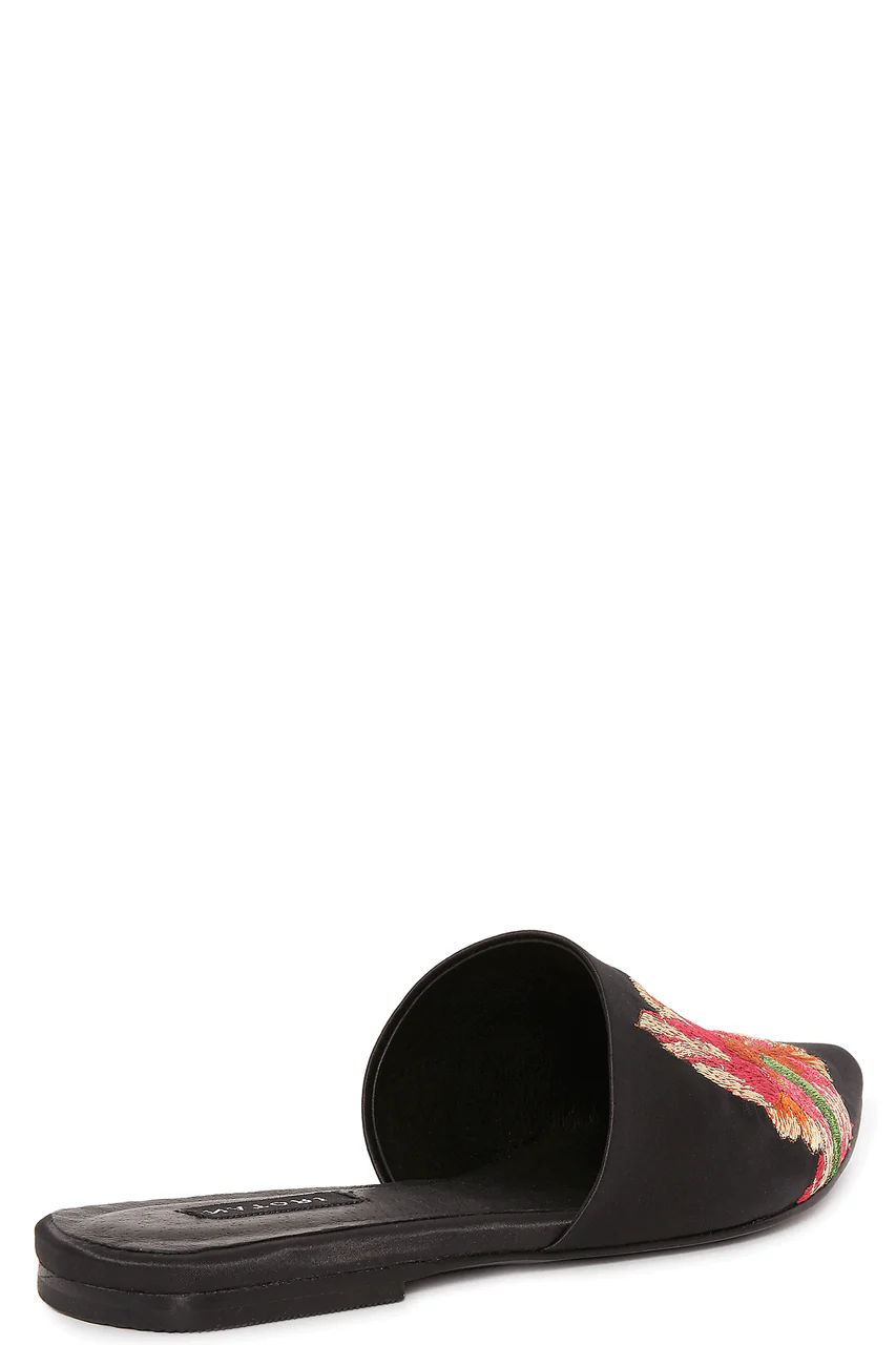 Arri Satin Embroidered Slide - Image 2