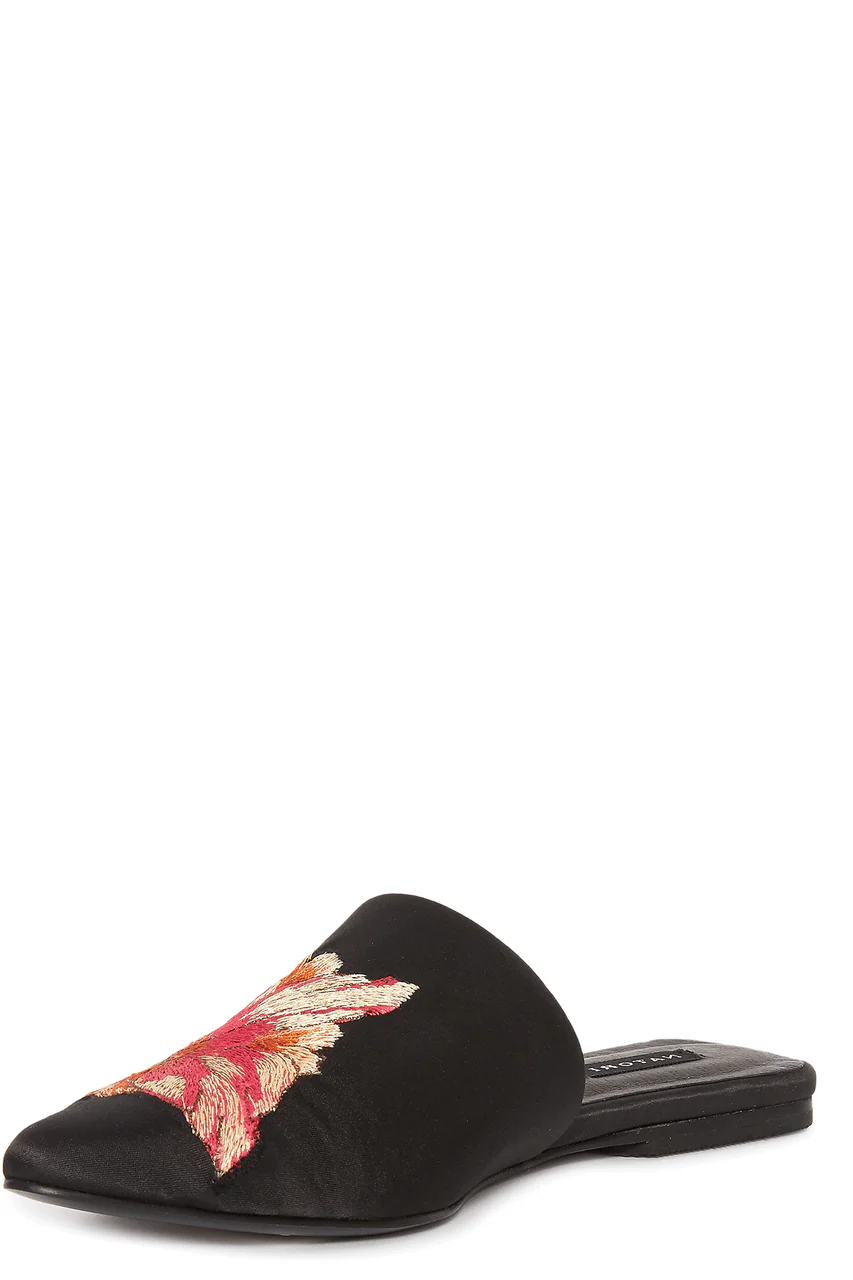 Arri Satin Embroidered Slide - Image 4