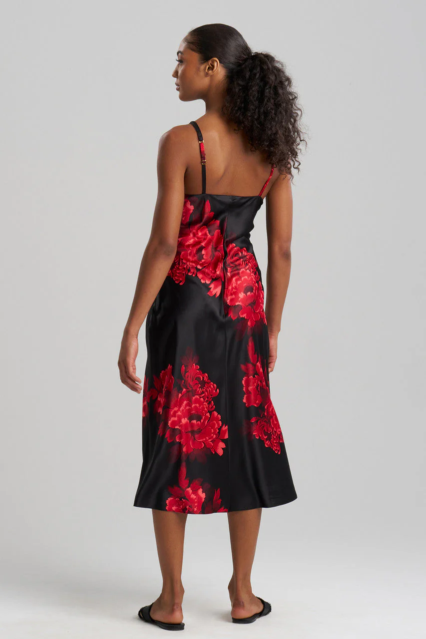 Arya Satin Slip Dress - Image 2