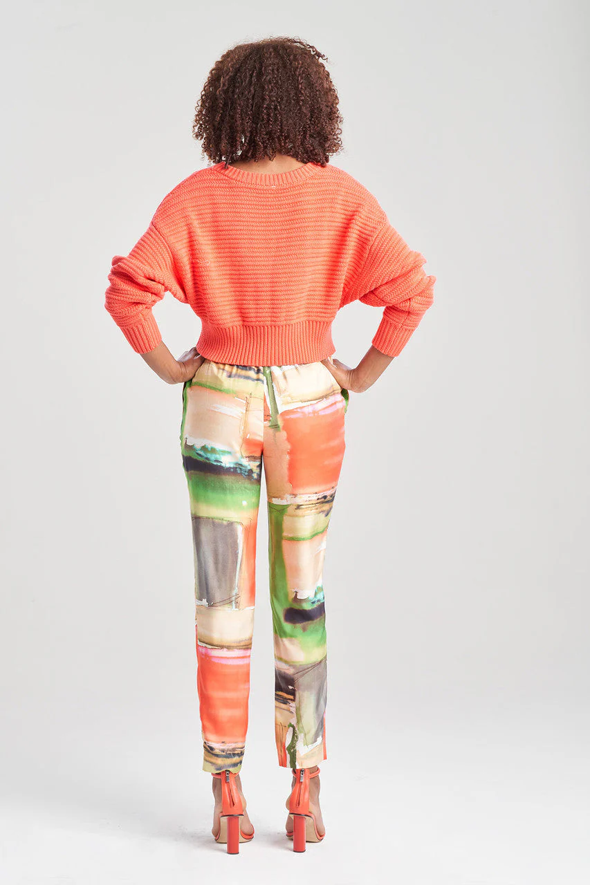 Beijing Textured Knit Crop Pullover Top - Image 2