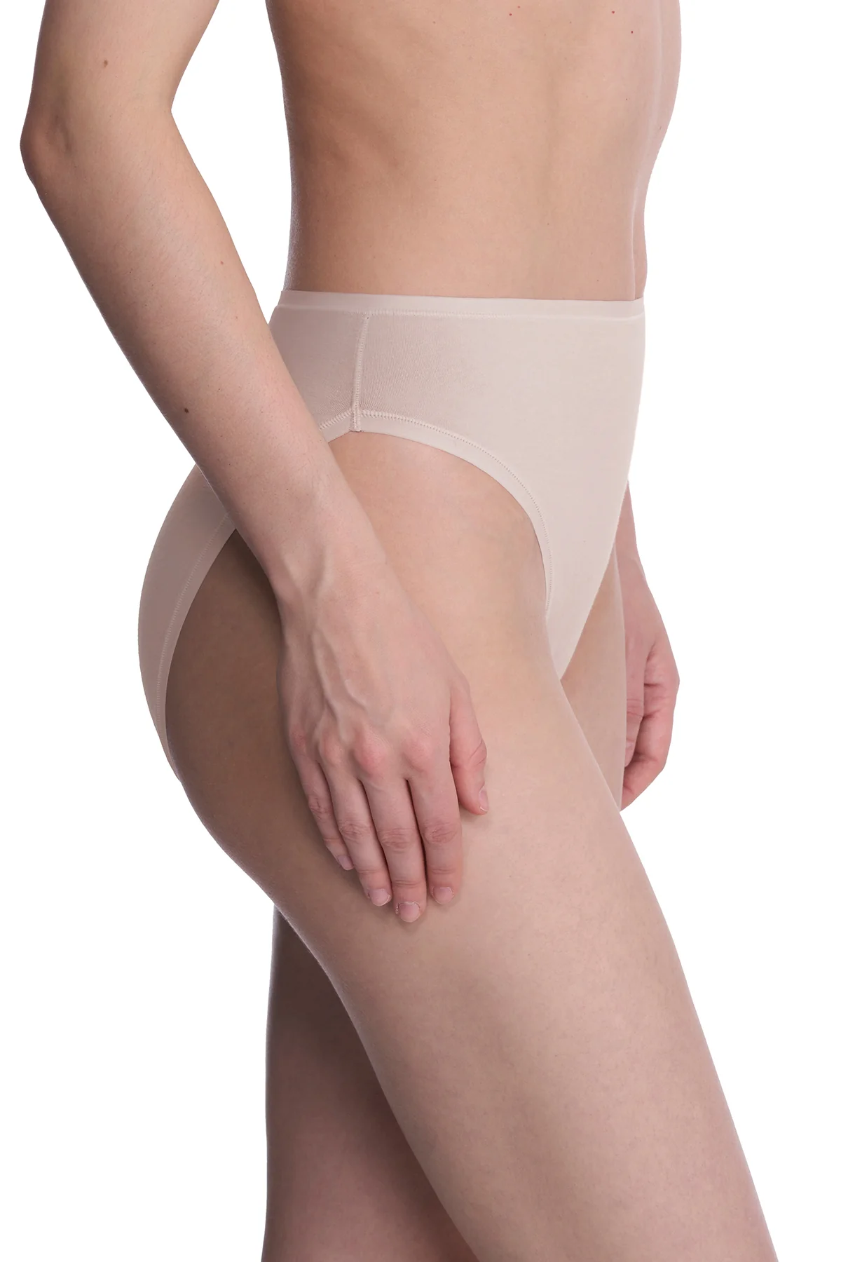 Bliss Bare Cotton High Cut Brief - Image 2