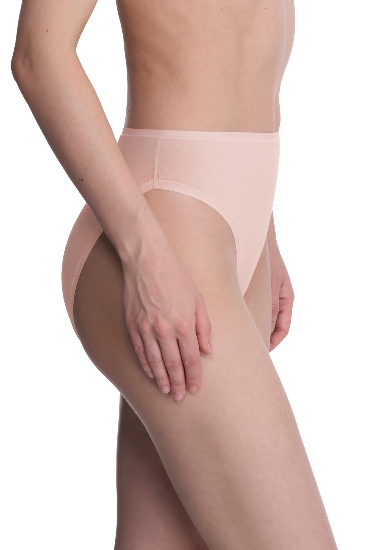Bliss Bare Cotton High Cut Brief - Image 3