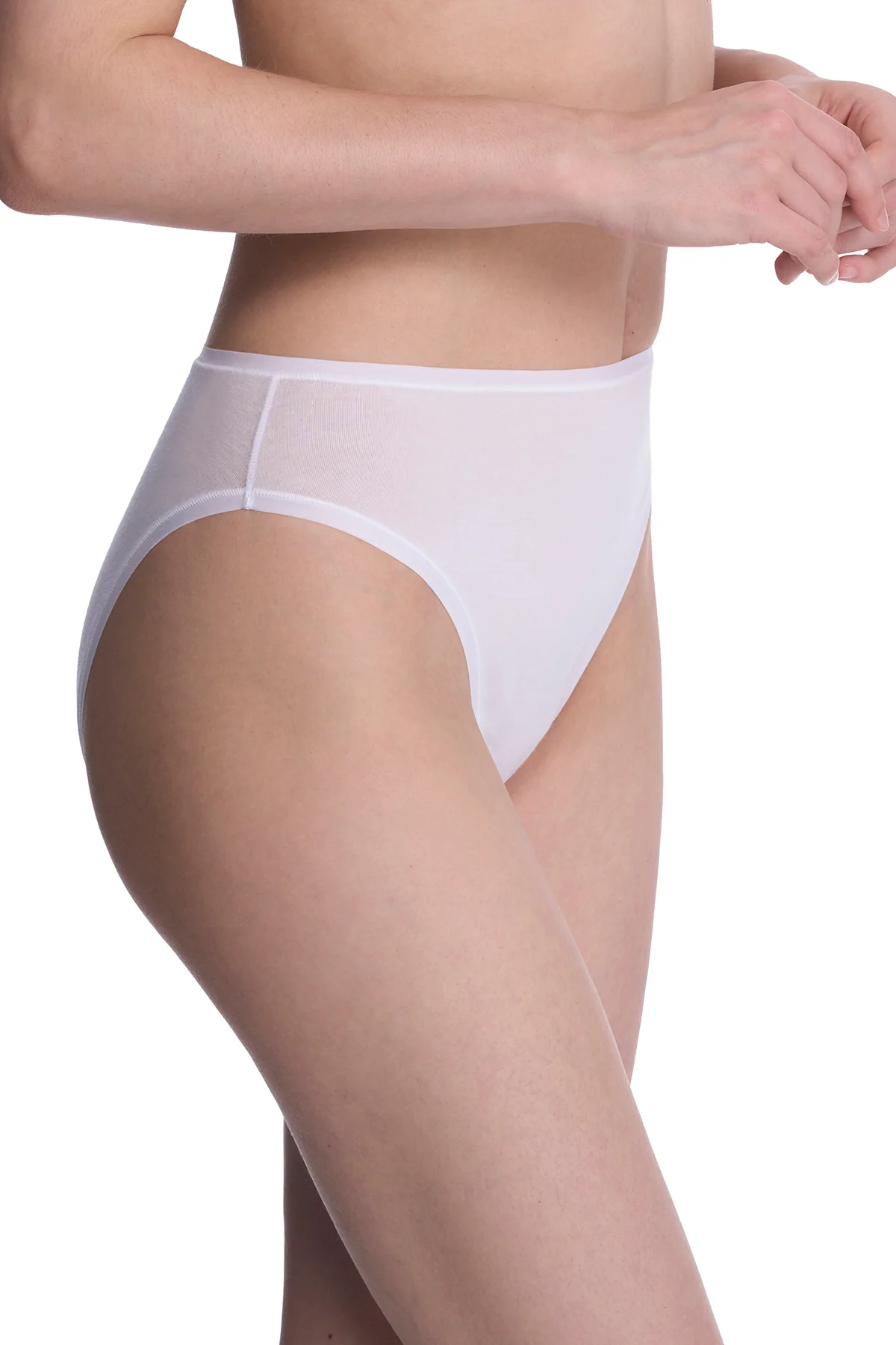 Bliss Bare Cotton High Cut Brief - Image 3