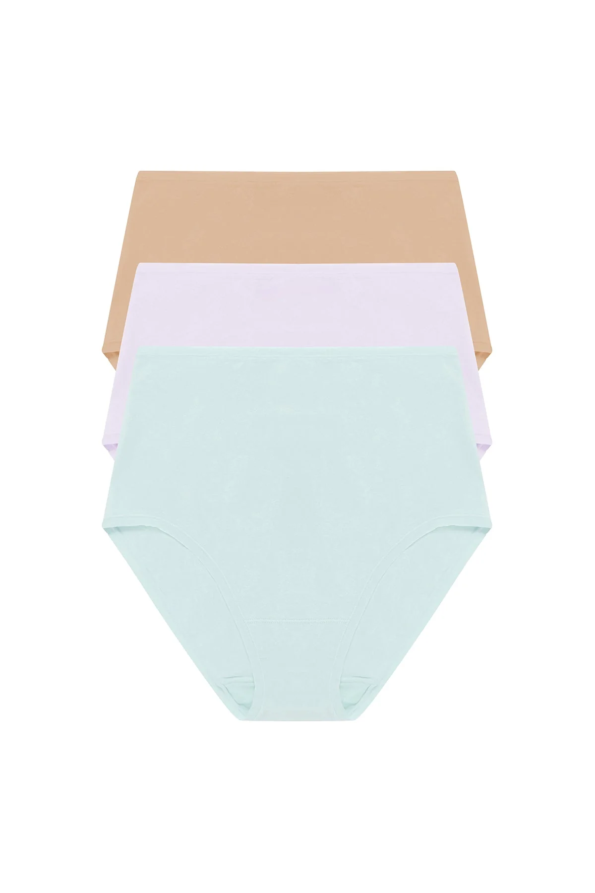 Bliss Bare Cotton High Waist Brief 3-Pack