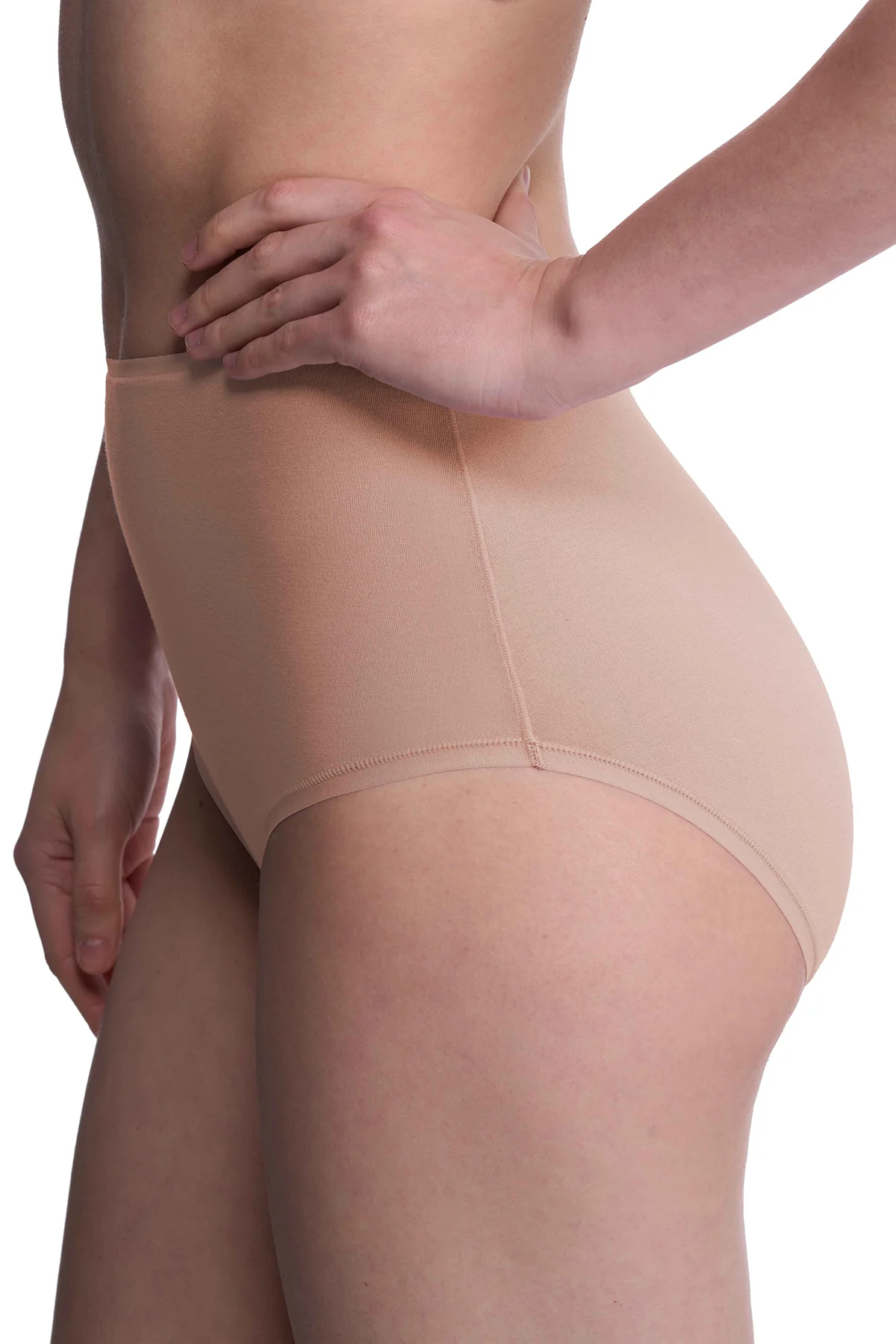 Bliss Bare Cotton High Waist Brief - Image 4