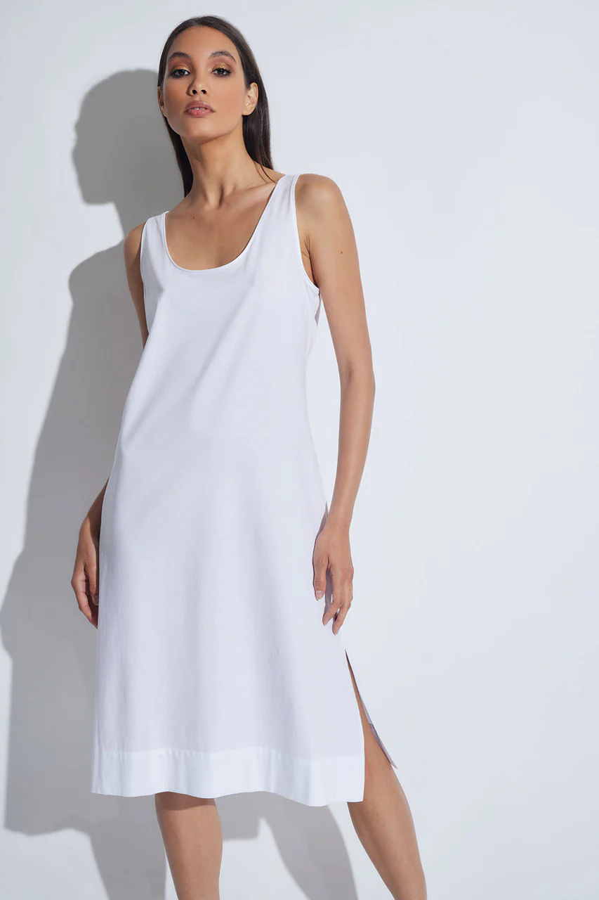 Bliss Essentials Cotton Slip Dress - Image 3