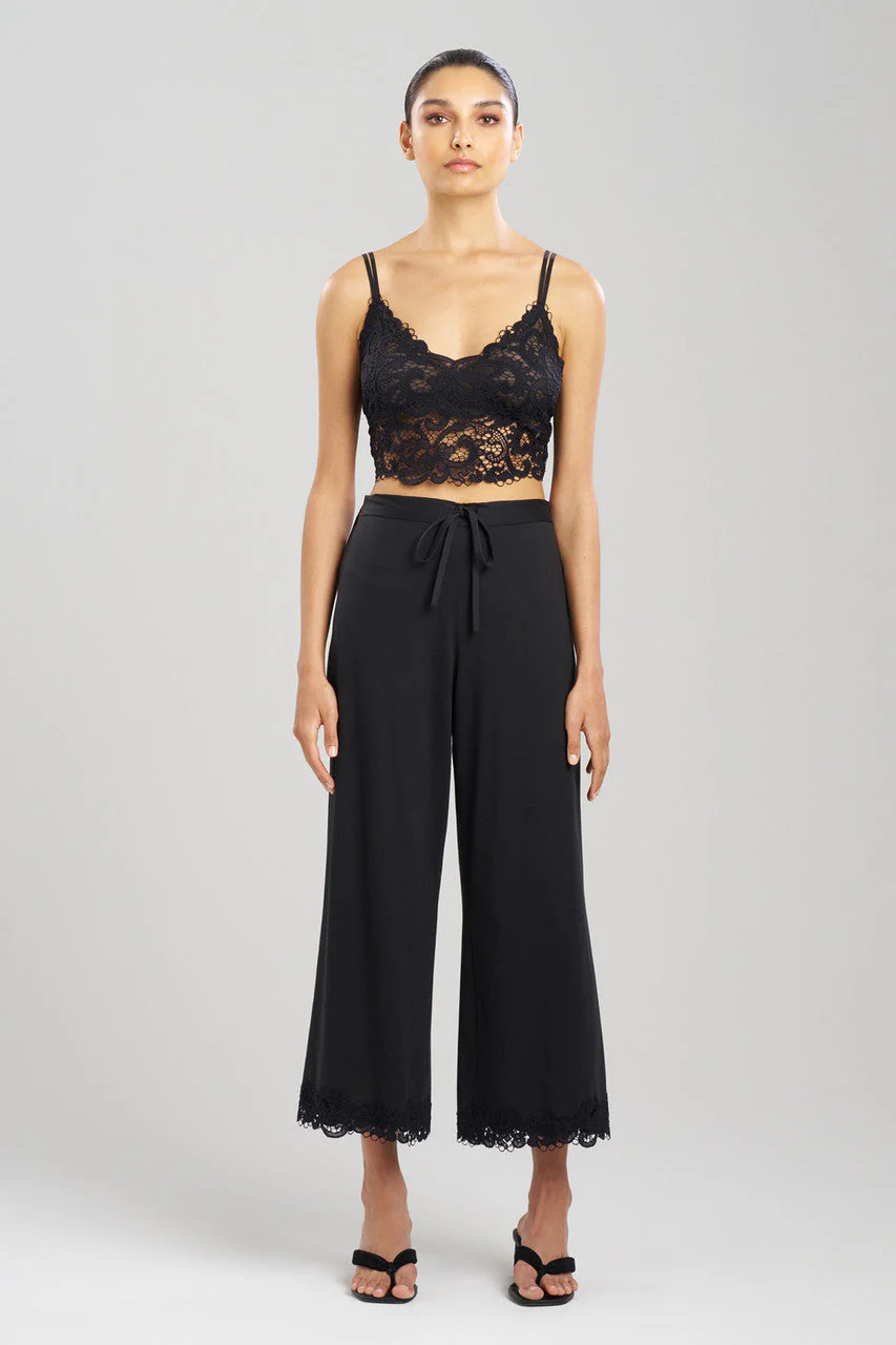 Bliss Harmony Lace Applique Cropped Pants - Image 3