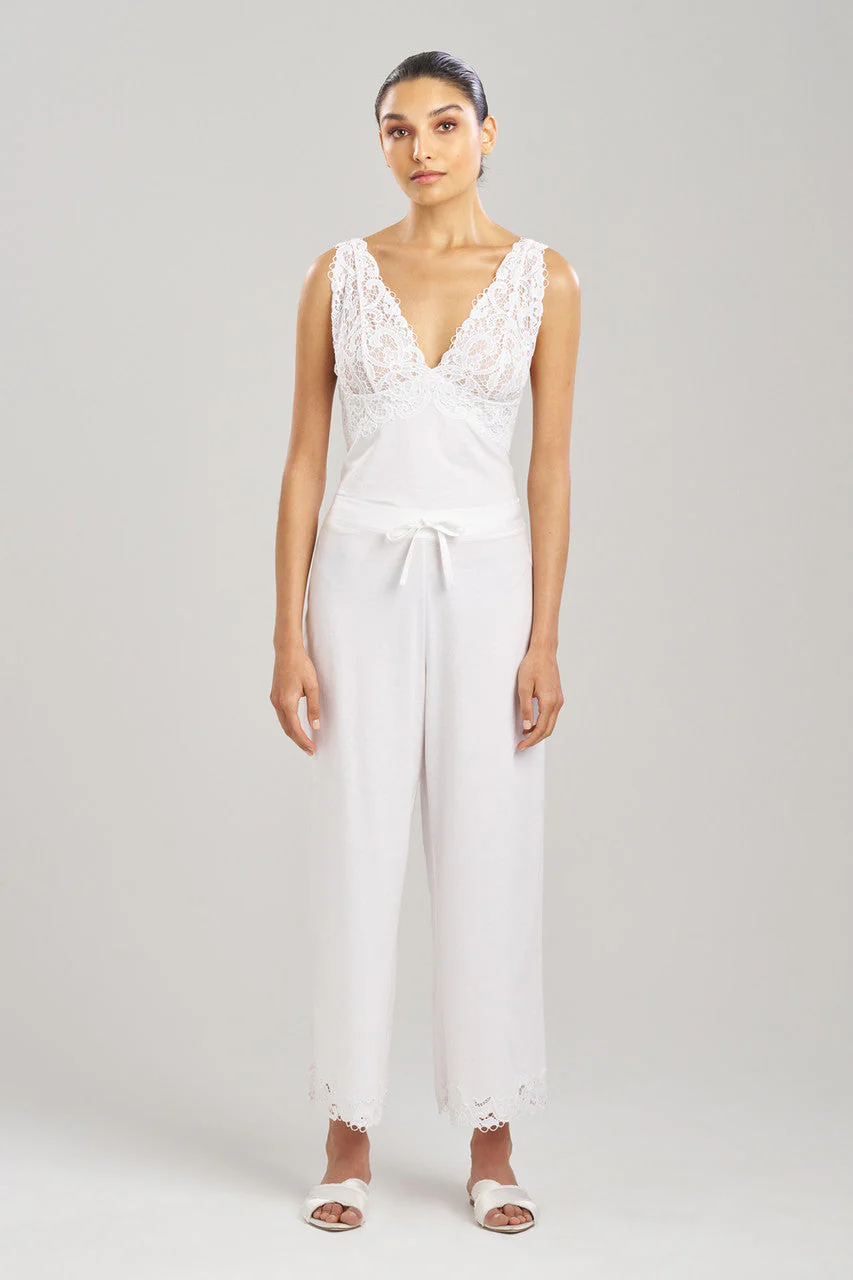 Bliss Harmony Lace Applique Cropped Pants - Image 2