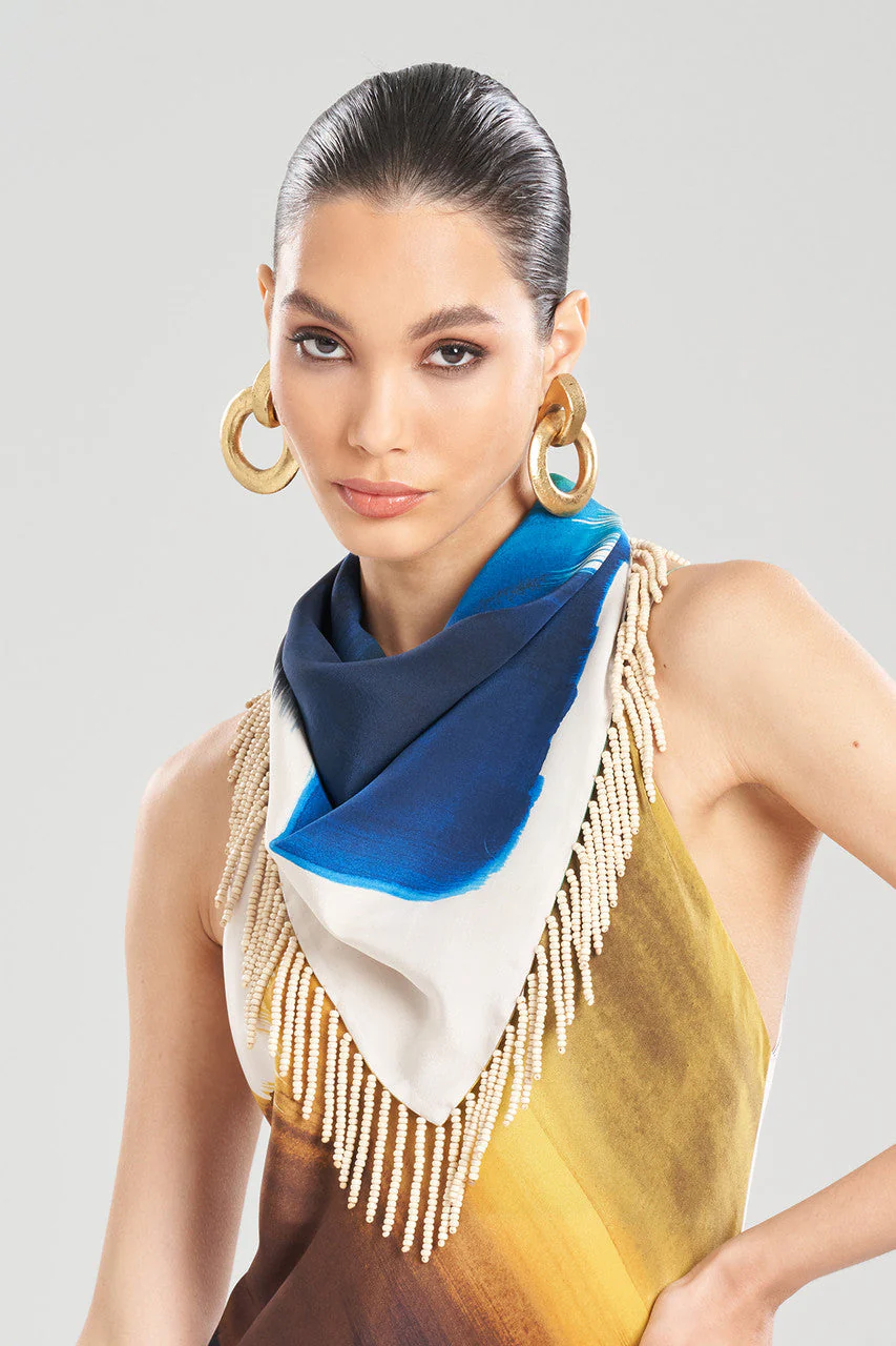 Bohol Fringe Silk Scraf - Image 2