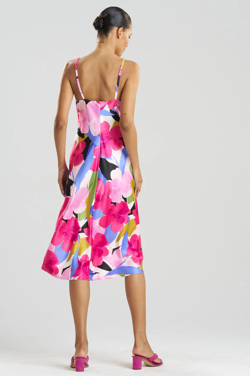 Bonita Satin Slip Dress - Image 2