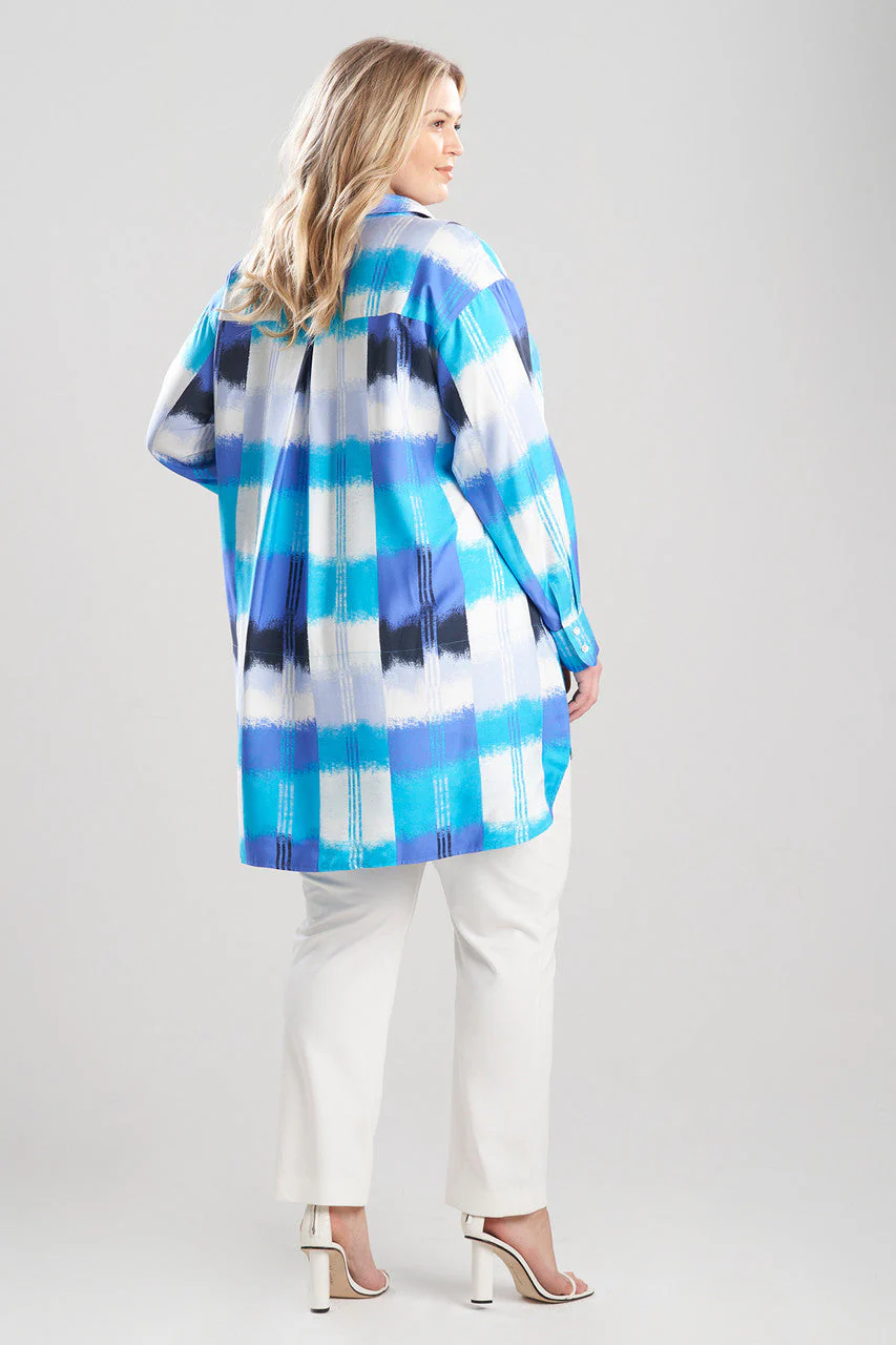 Boro-Cotton Silk Oversized Shirt - Image 3
