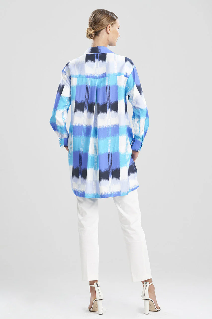 Boro-Cotton Silk Oversized Shirt - Image 4