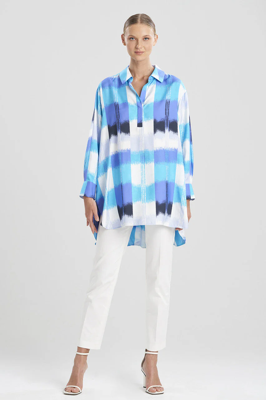 Boro-Cotton Silk Oversized Shirt - Image 5