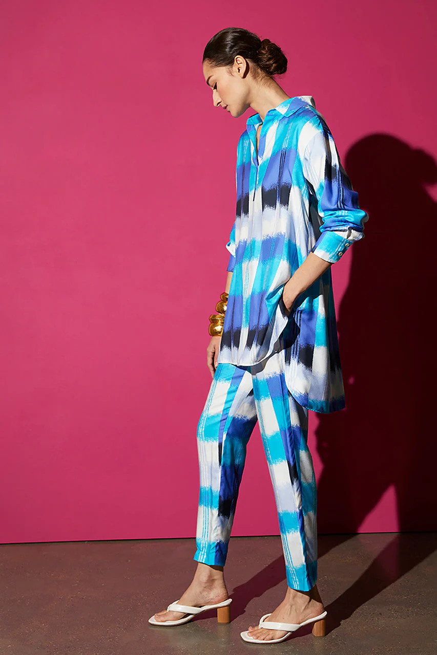 Boro-Cotton Silk Oversized Shirt - Image 6