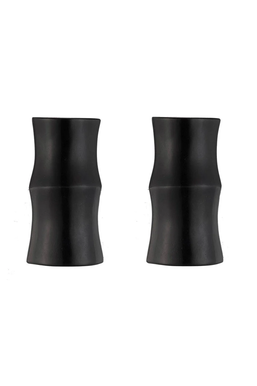 Buffalo Bamboo Shaped Clip Earrings - Image 2