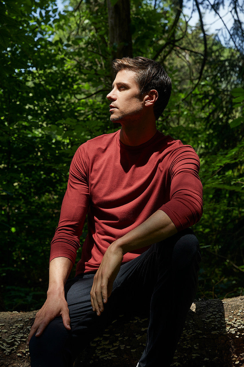 Buji Jersey Modal Crew Neck Tee - Image 3