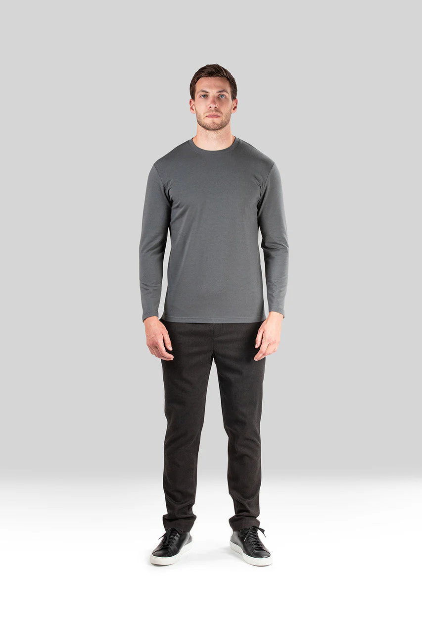 Buji Jersey Modal Crew Neck Tee - Image 4