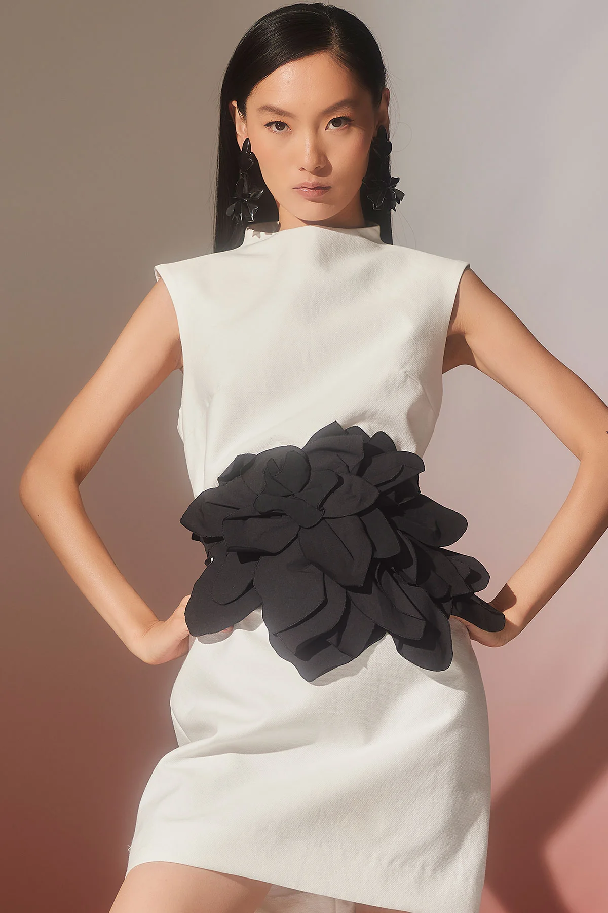 Canvas Cotton Sheath Dress