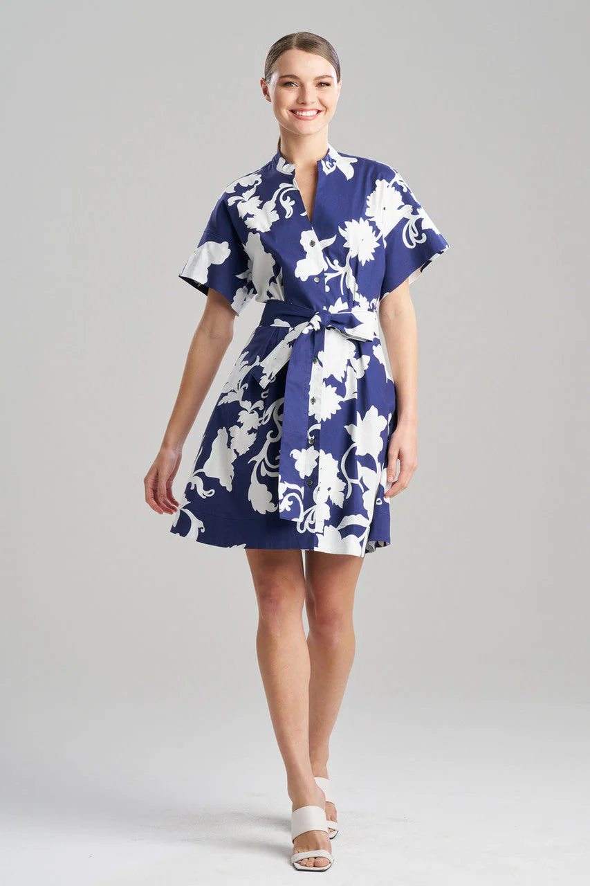 Casablanca Button-Up Dress