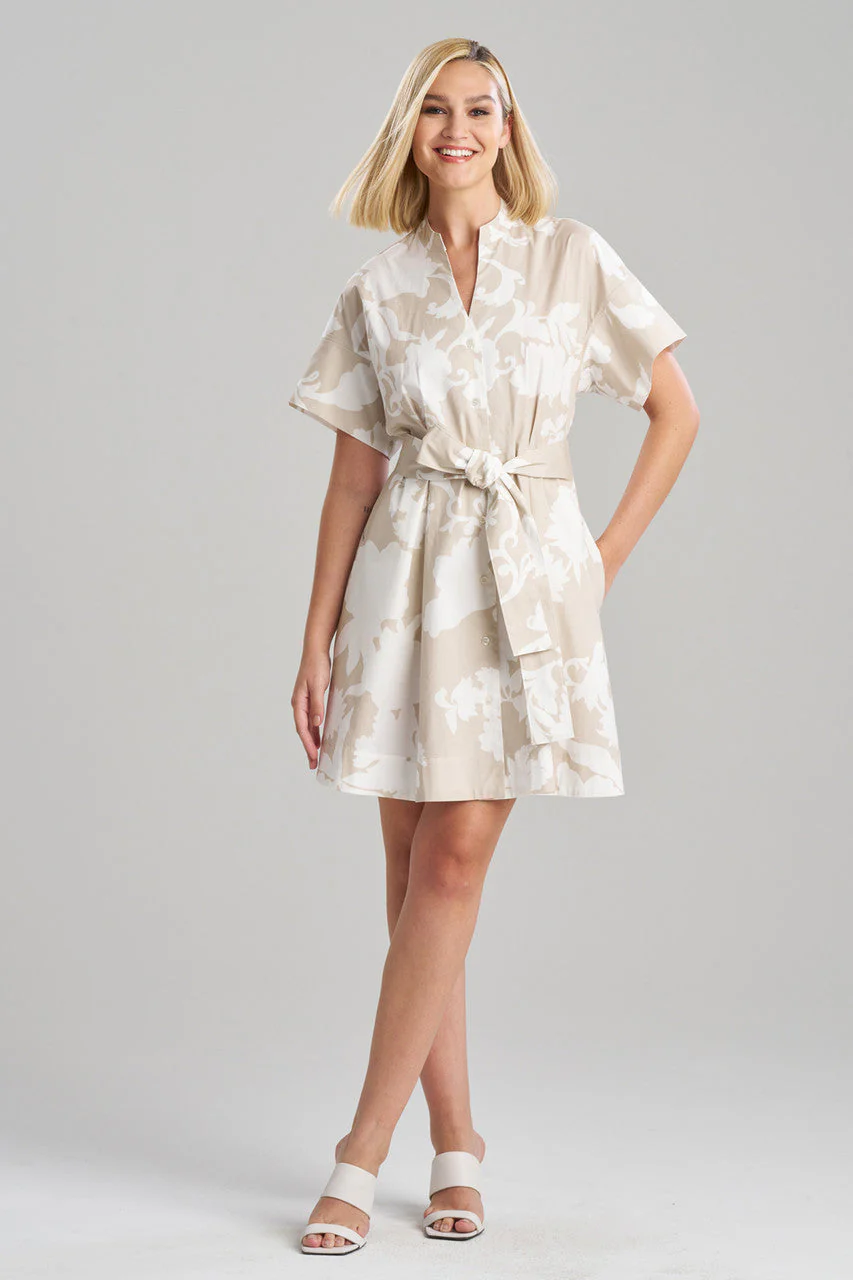Casablanca Button-Up Dress