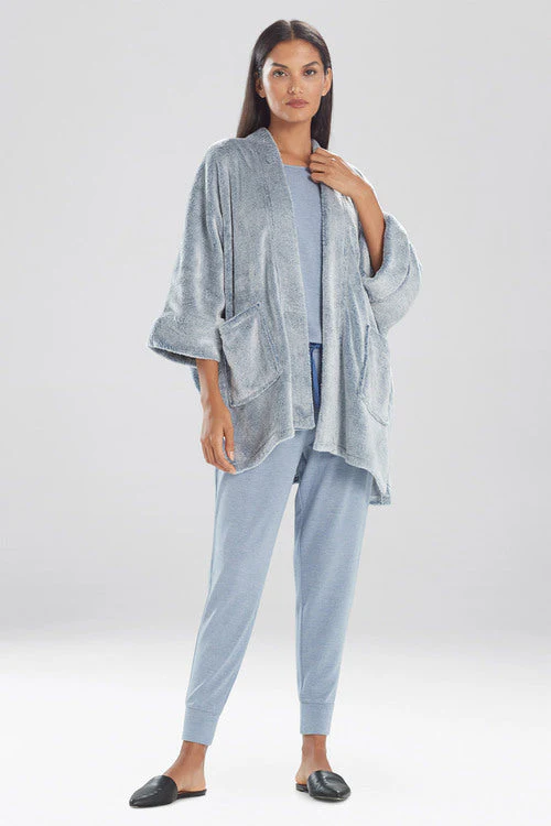 Cashmere Fleece Frosted Wrap