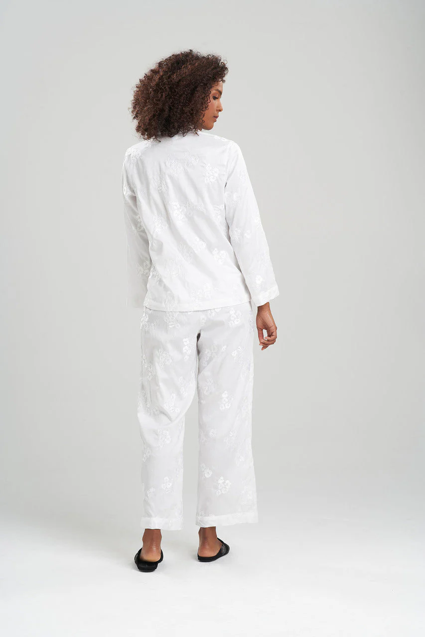 Cheetah Embroidery Cotton PJ - Image 4