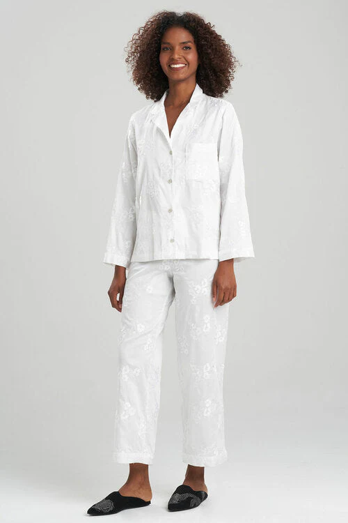 Cheetah Embroidery Cotton PJ - Image 8