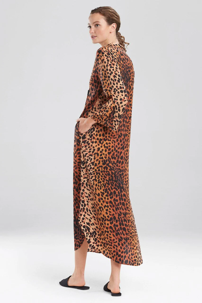 Cheetah Slim Fit Caftan - Image 2