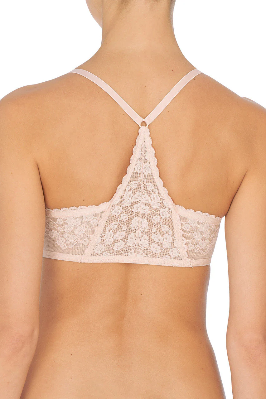 Cherry Blossom Front-Close Unlined Underwire Bra - Image 2