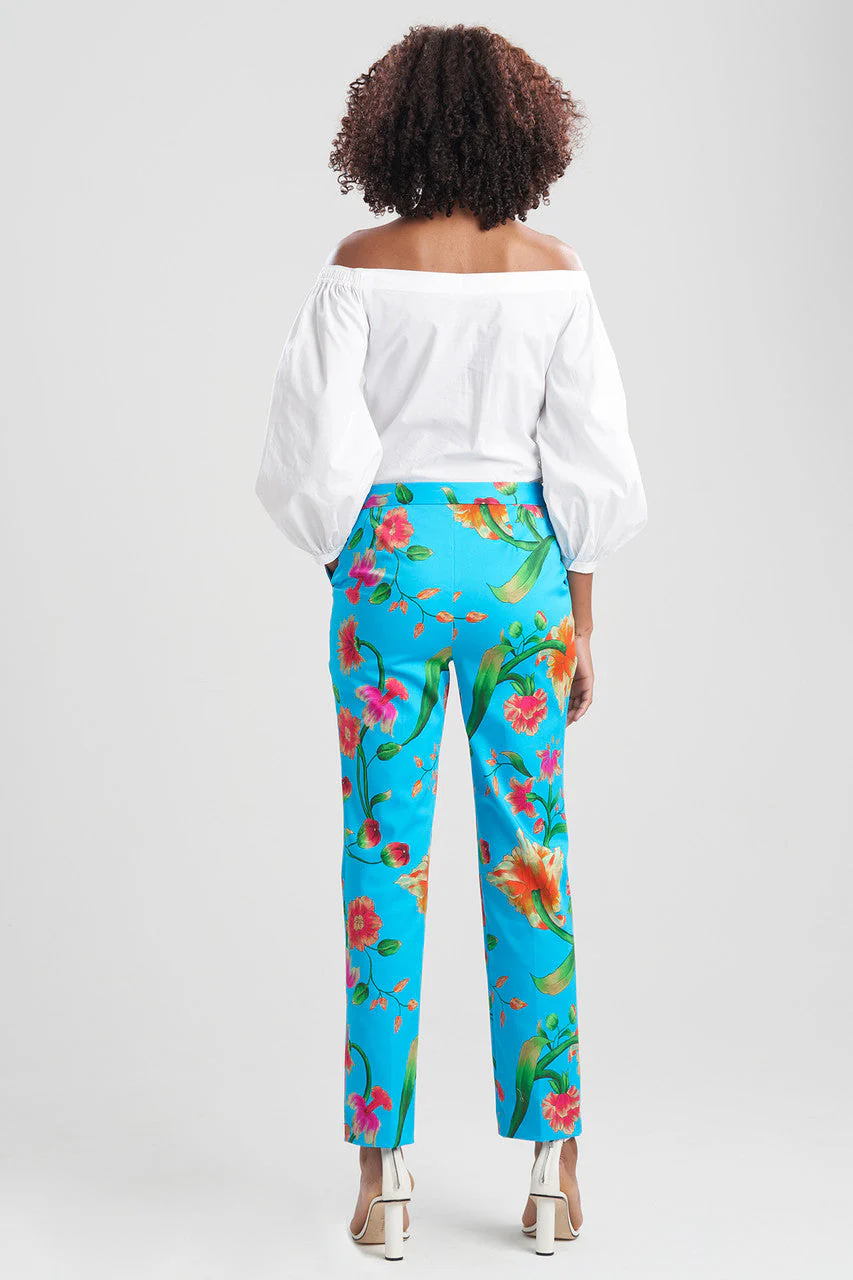 Chikayo-Cotton Sateen Pants - Image 2