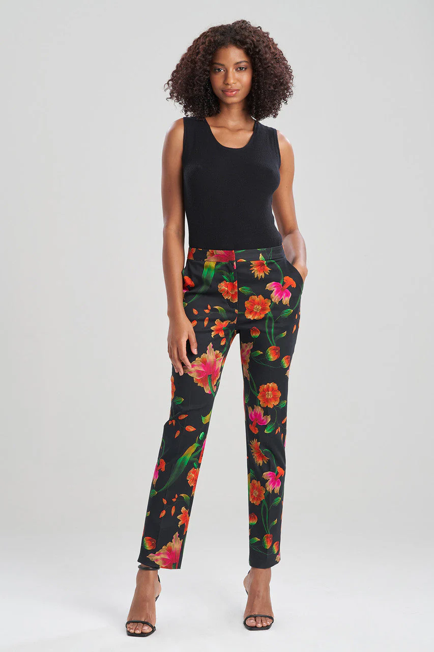 Chikayo-Cotton Sateen Pants - Image 3