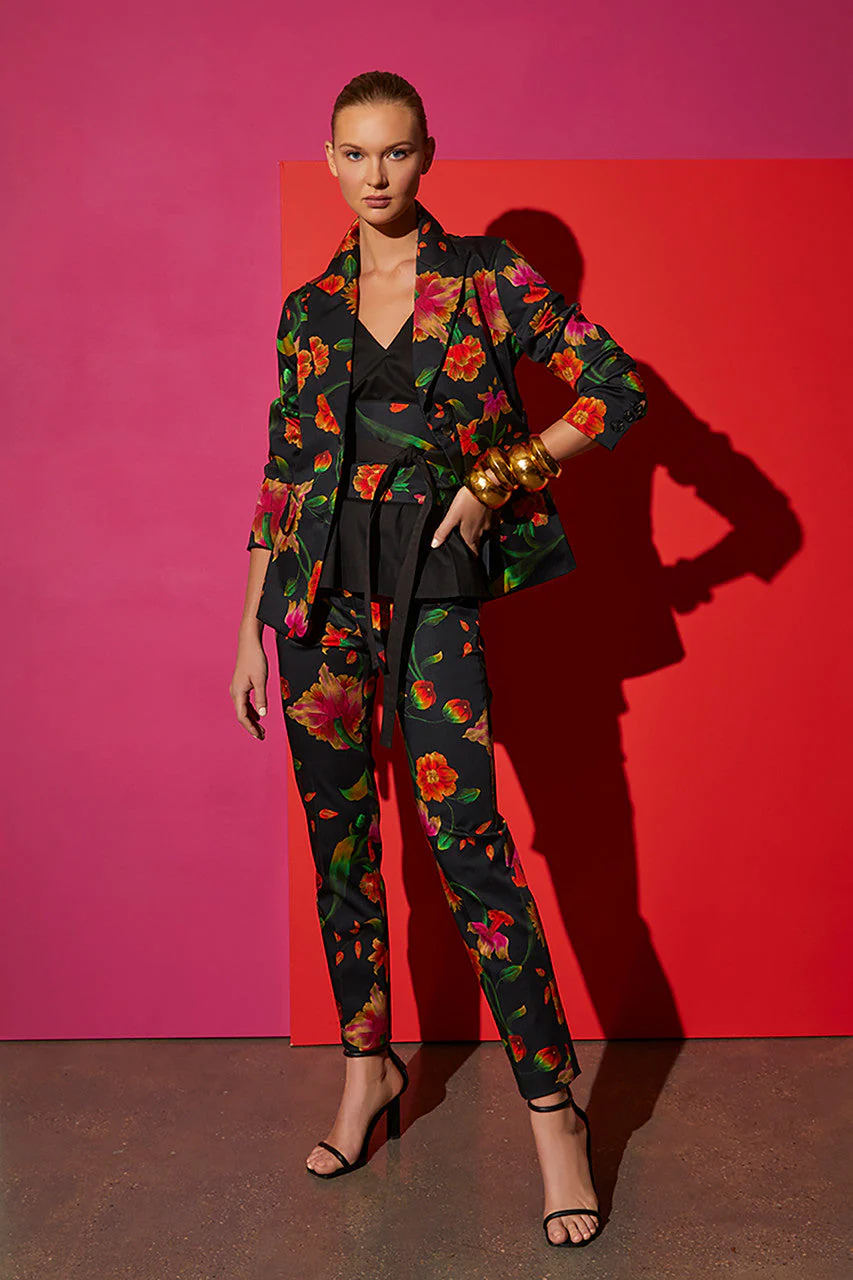 Chikayo-Cotton Sateen Pants - Image 4