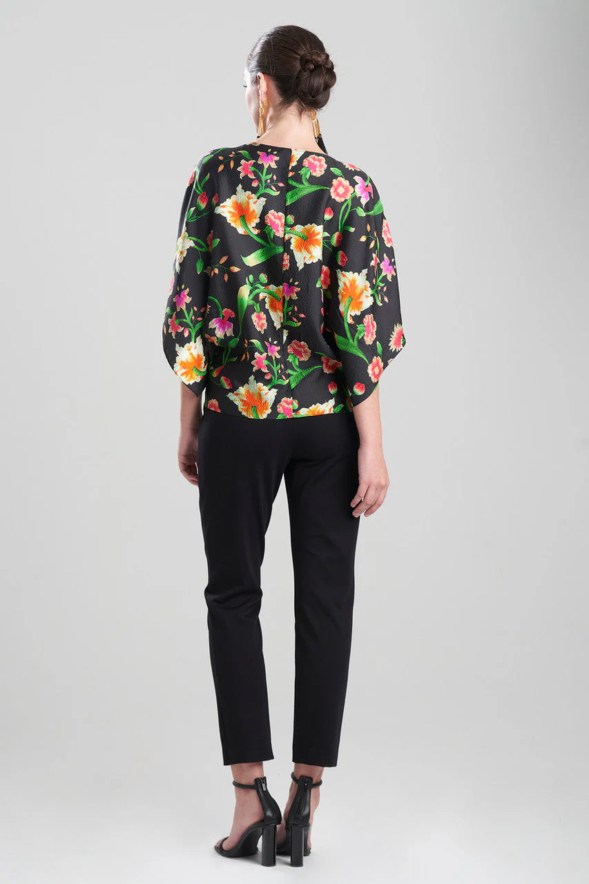 Chikayo-Obi Silk Kimono Top - Image 2