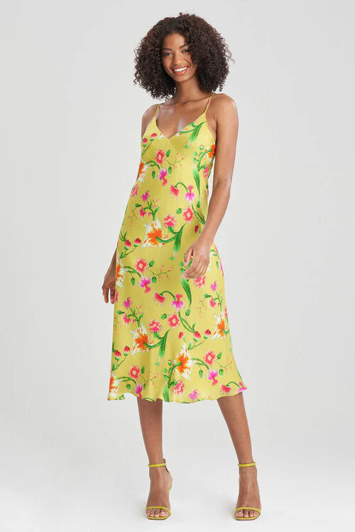 Chikayo-Obi Silk Slip Dress - Image 12