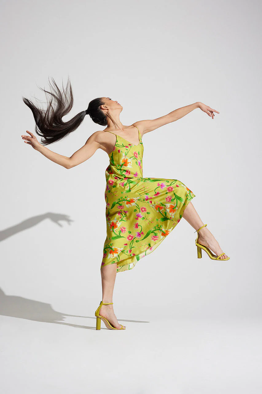 Chikayo-Obi Silk Slip Dress - Image 6