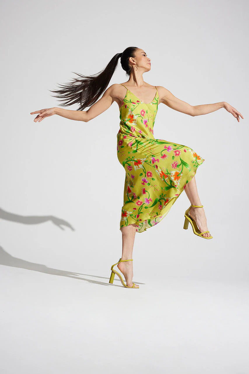Chikayo-Obi Silk Slip Dress - Image 7