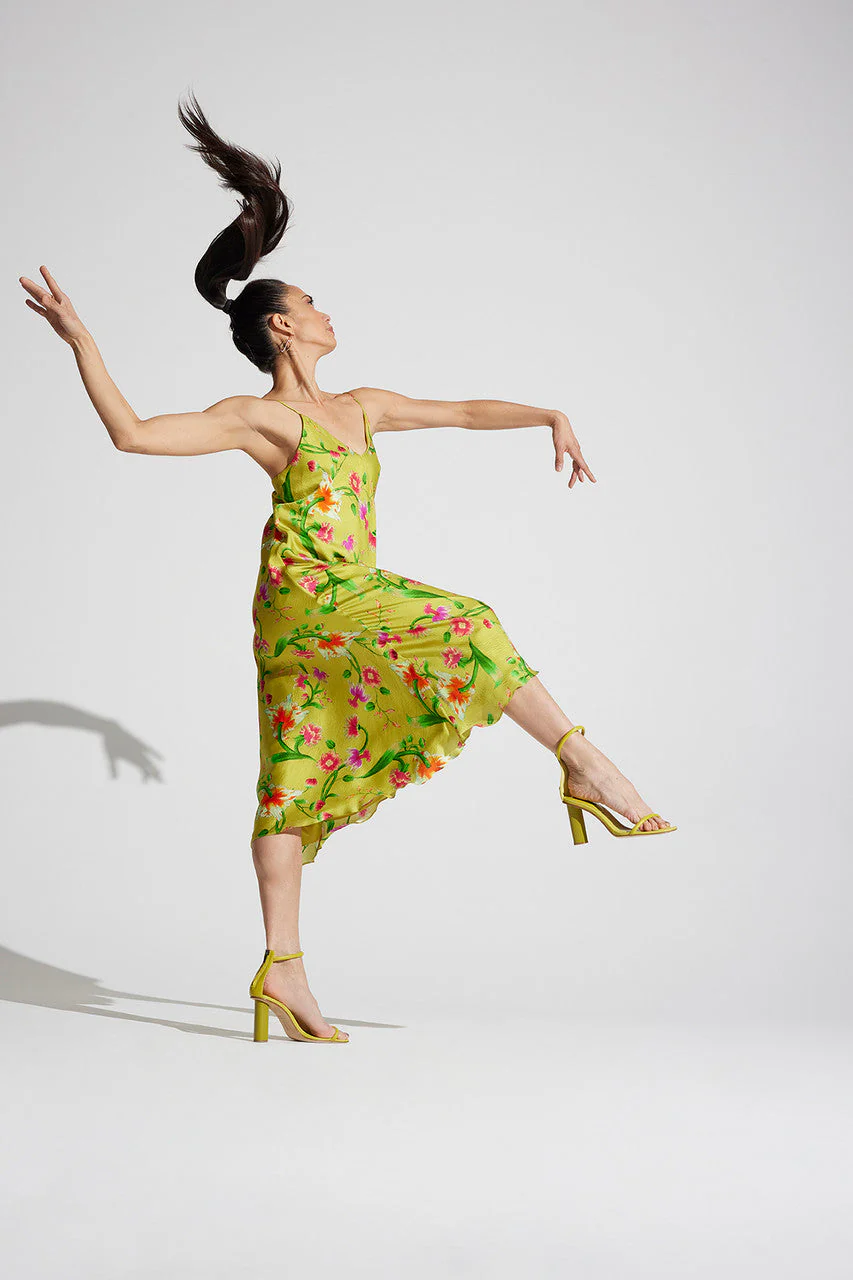 Chikayo-Obi Silk Slip Dress - Image 8