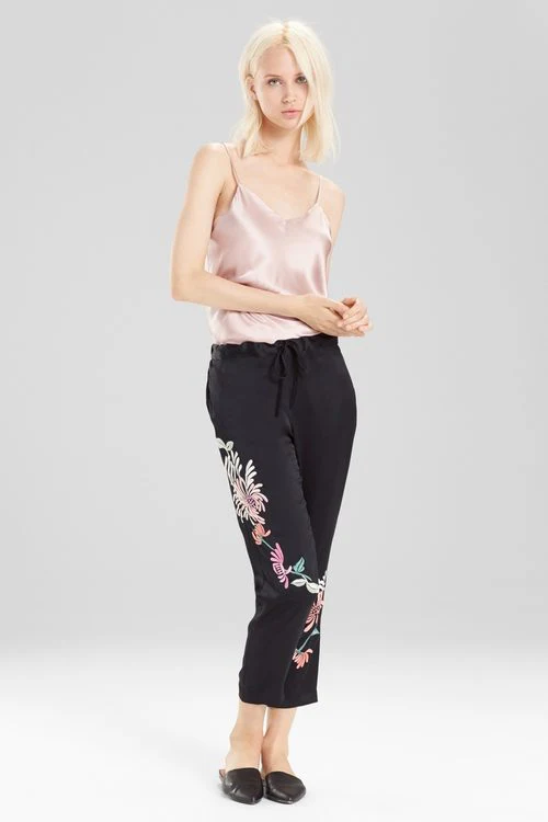 Chrysanthemum Embroidered Pants - Image 7