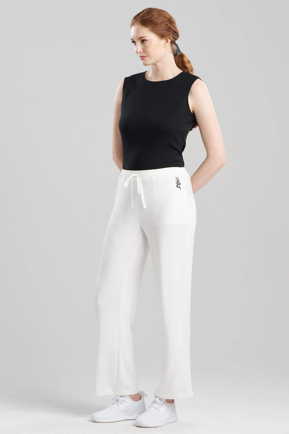 Cocoon Brushed French Terry Straight Leg Pants - Image 2